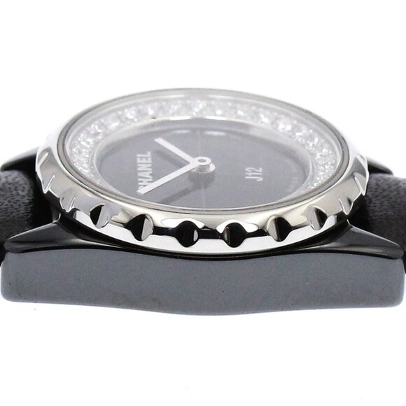 CHANEL J12 XS H4663 Diamond black Dial Quartz Ladies Watch_894534 - Picture 4 of 7